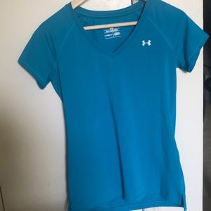 Under Amour Blue Workout Shirt